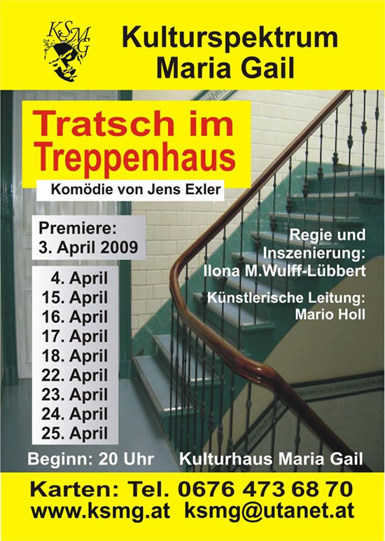 tratsch im treppenhaus